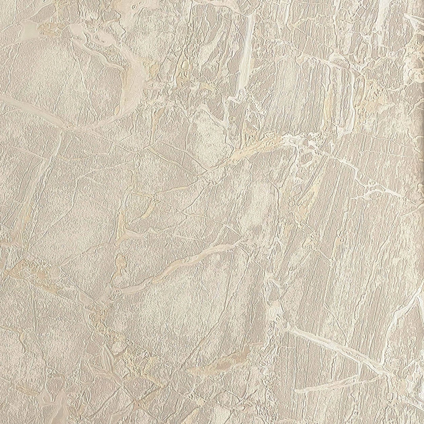 Rasch Enzo Marble Taupe/Gold Metallic Wallpaper - 538120