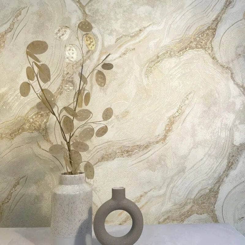 Rasch Palmetto Sienna Marble Natural Wallpaper - 529425