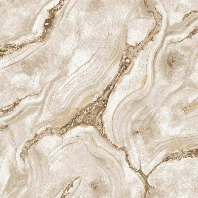 Rasch Palmetto Agate Taupe Wallpaper - 529456