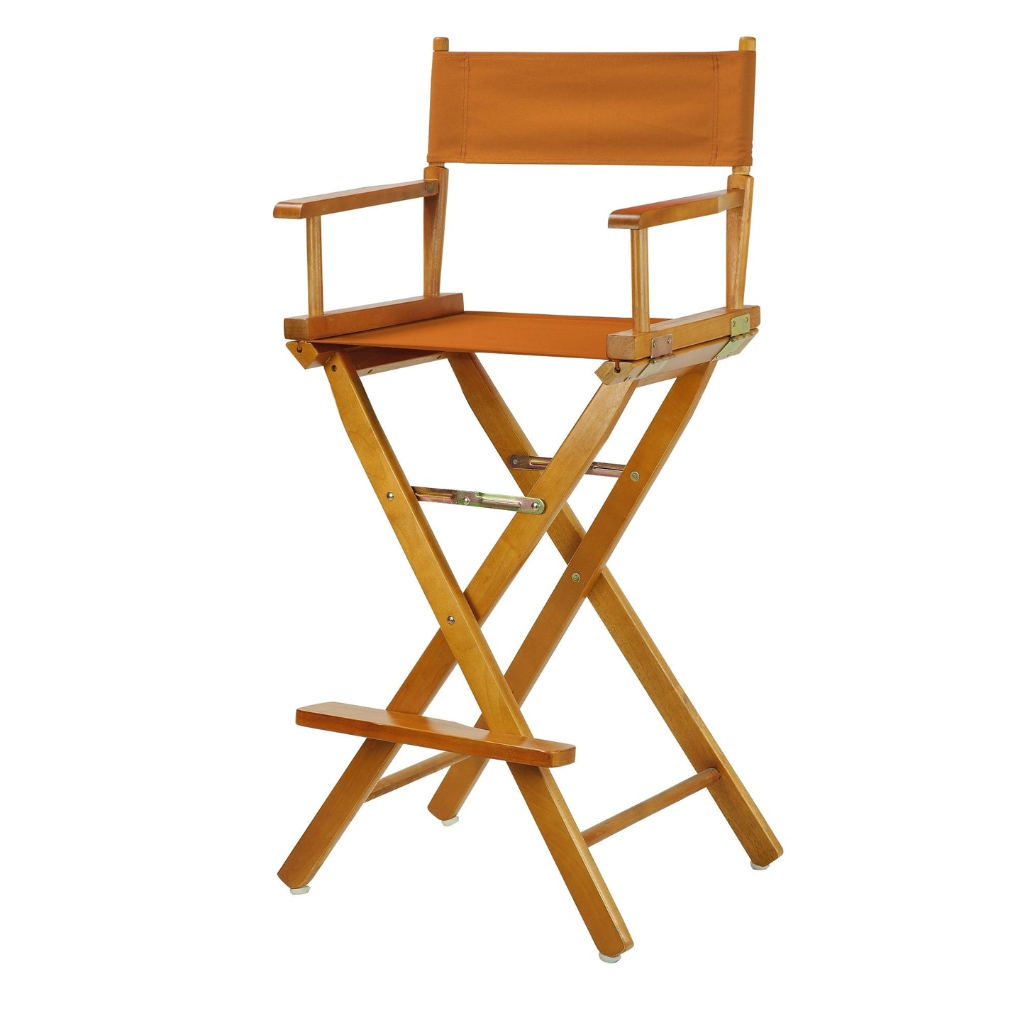 Honey Oak Frame 30-inch Director's Chair