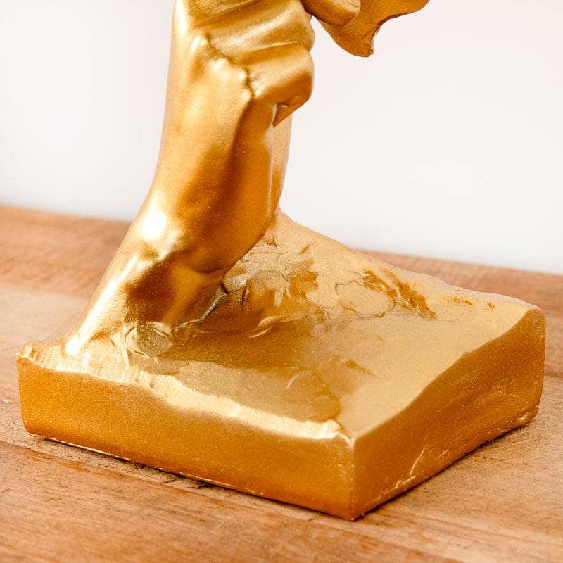 The Silent Face Figurine - Gold