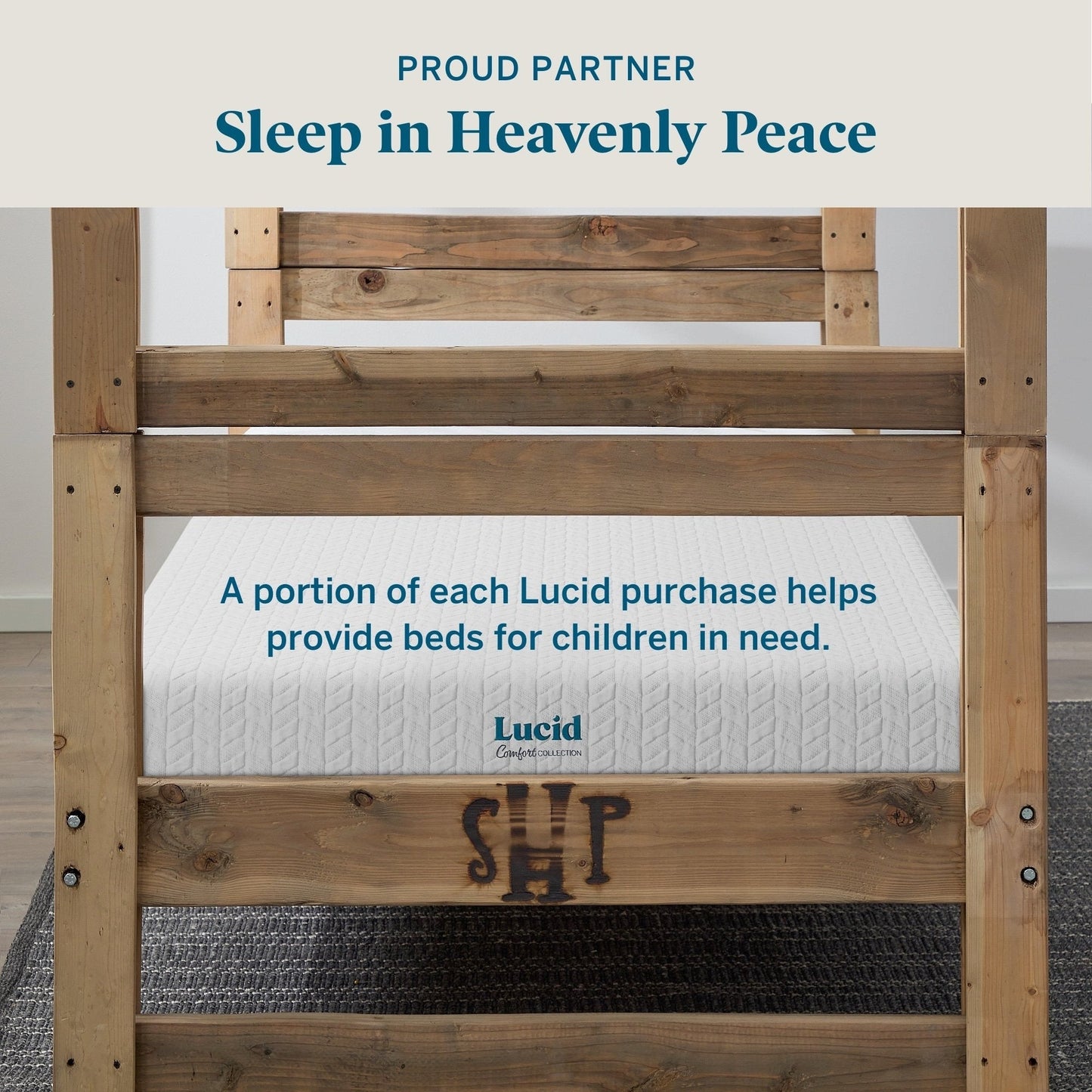 Matelas en mousse à mémoire de forme avec gel Lucid de 14 pouces