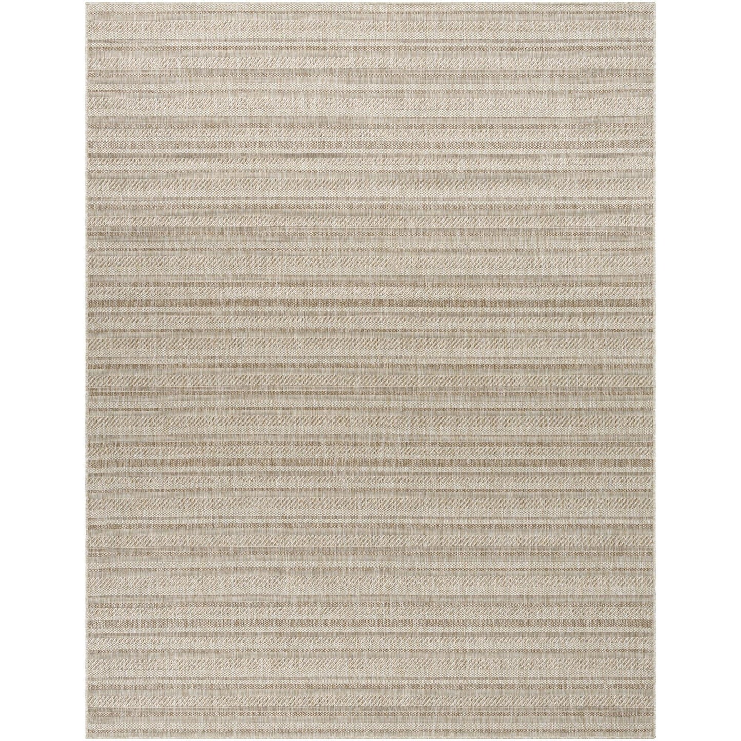 Livabliss Eagean Bohemian Stripe Outdoor Area Rug