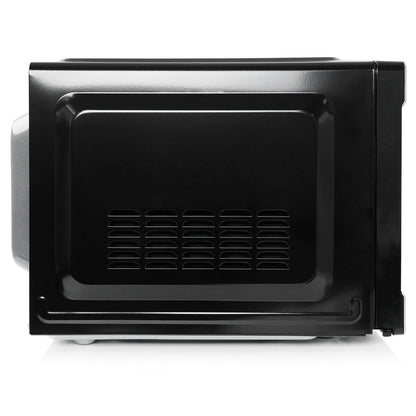 Four à micro-ondes de 0,9 pi³ et 900 W pour comptoir, noir, avec fonction de cuisson rapide en un seul toucher.