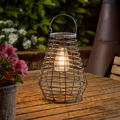 Maris Solar Lantern - Slate