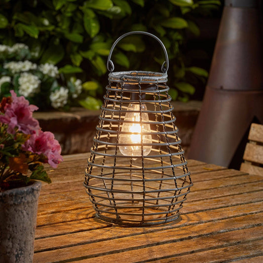 Maris Solar Lantern - Slate