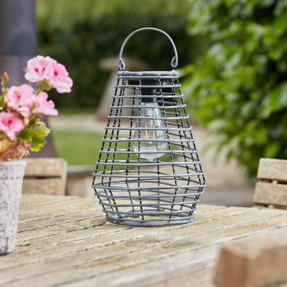 Maris Solar Lantern - Slate