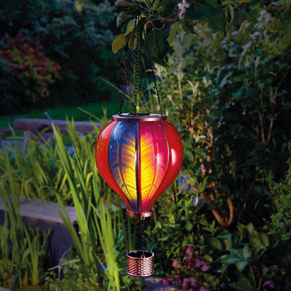 Rainbow Flaming Balloon Lantern - XL