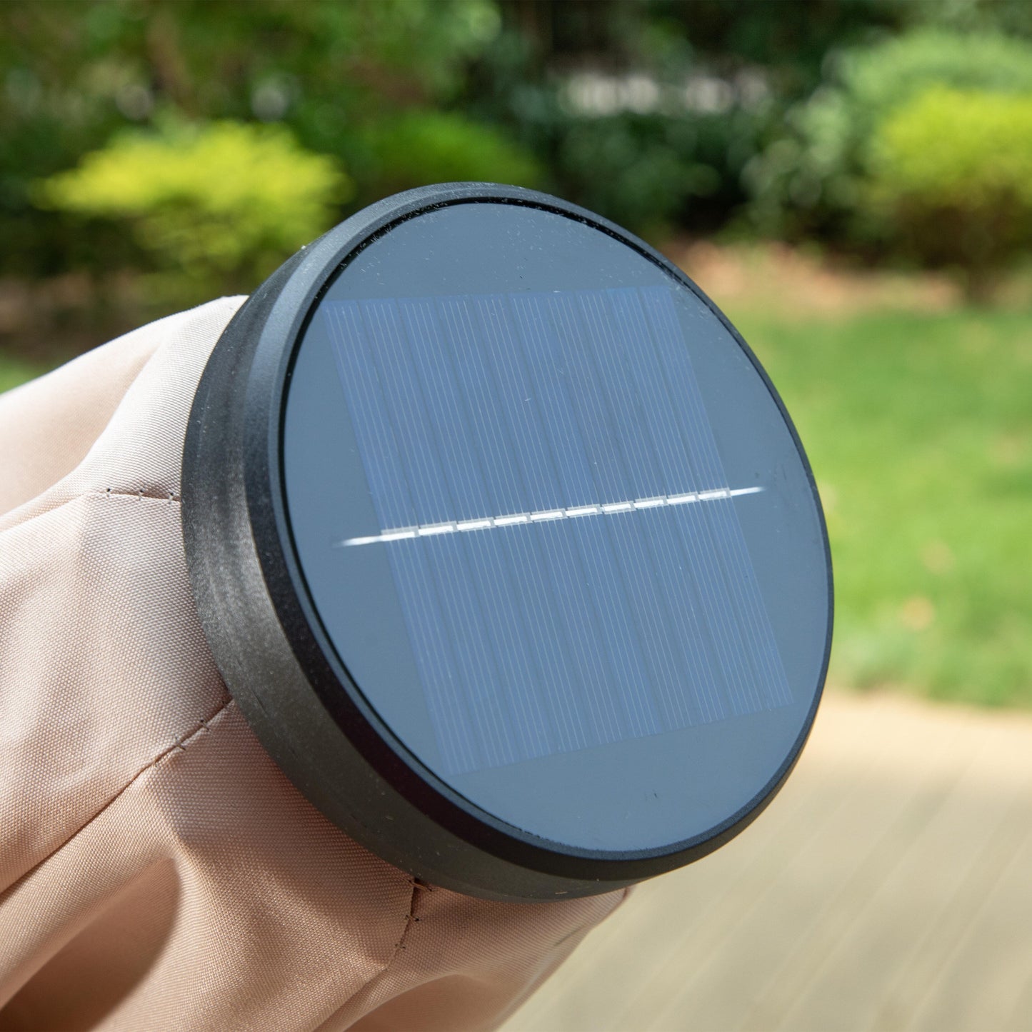 MAISON ARTS Parasol de terrasse extérieur à 3 niveaux, inclinable automatiquement, de 3 mètres, à double ventilation, avec lumières LED.