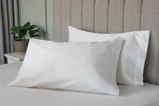 Premium Blend 500 Count Pillowcase Pair - Ivory
