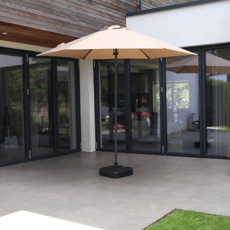 Push Up Parasol - Ecru