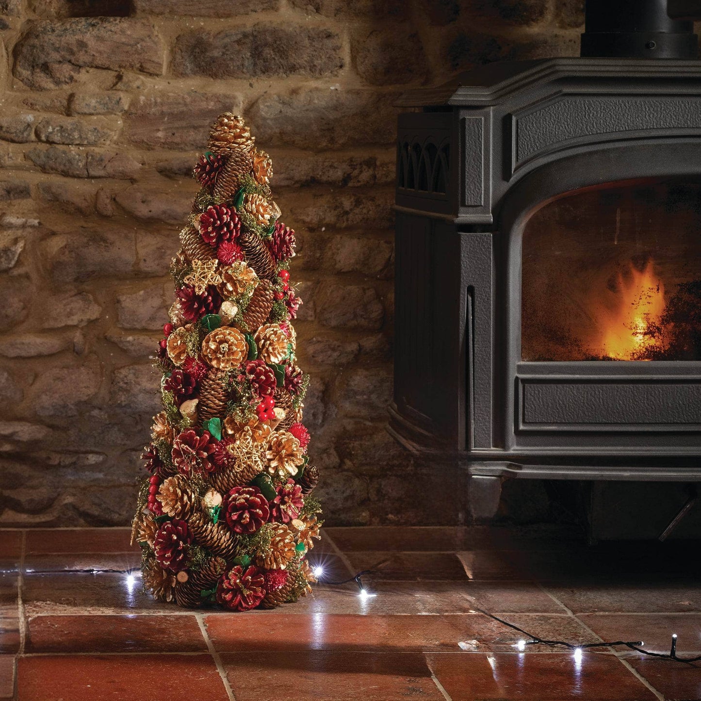 Three Kings Christmas Cone - 45cm