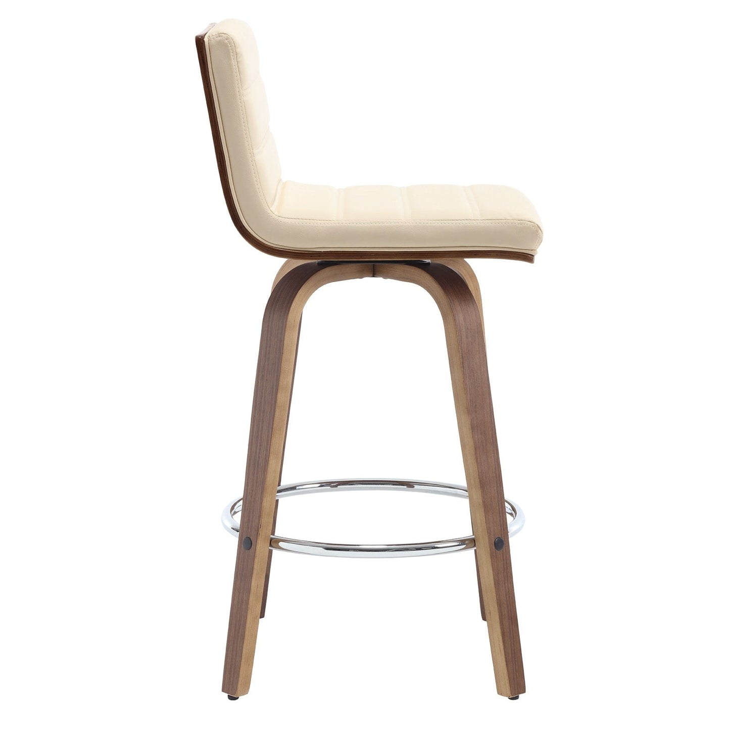 Tabourets de bar/comptoir pivotants en simili cuir 26/29, lot de 2/3