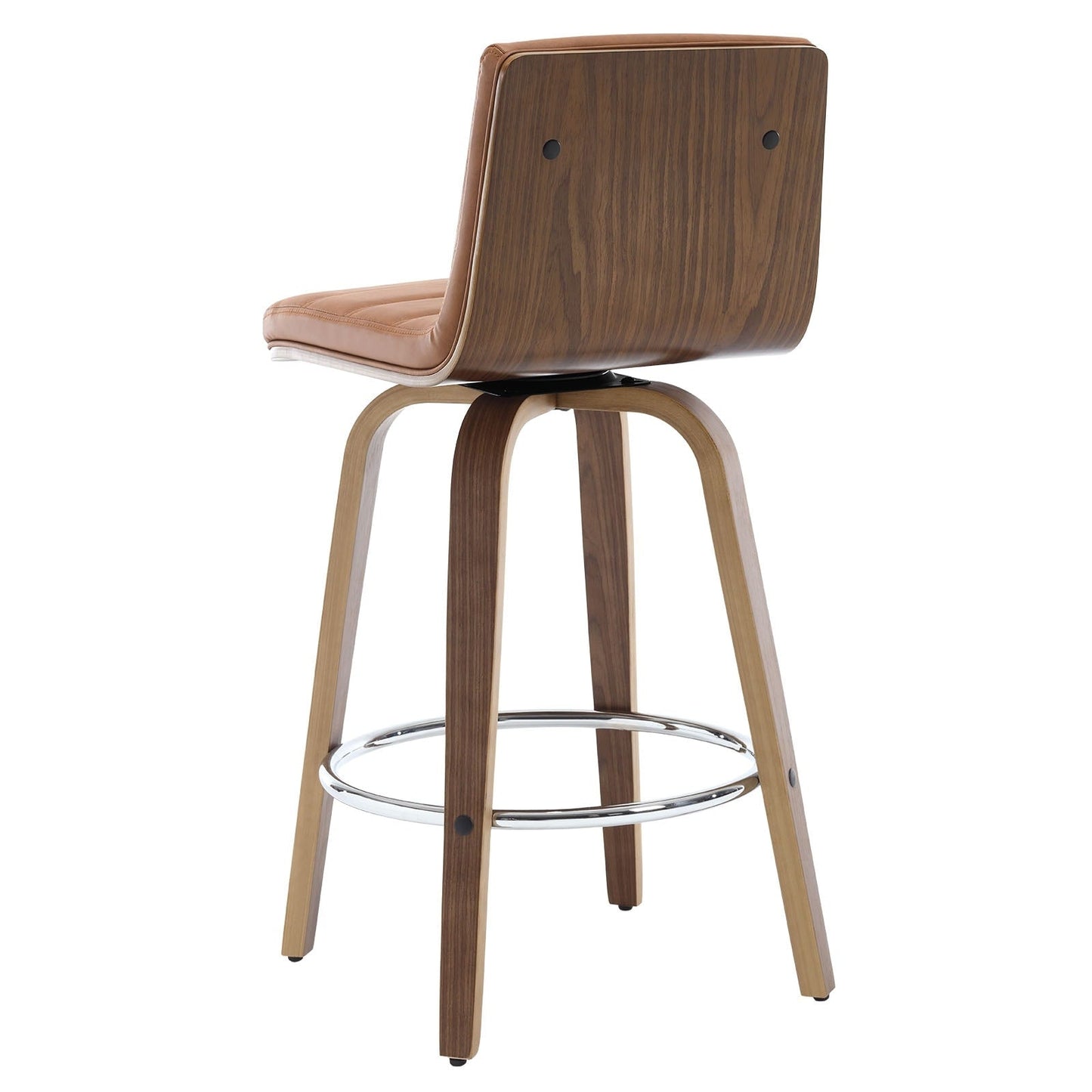 Tabourets de bar/comptoir pivotants en simili cuir 26/29, lot de 2/3