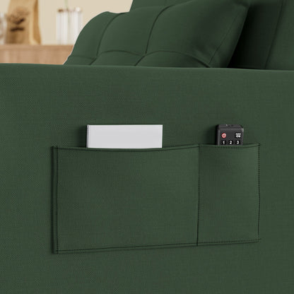 Canapé-lit convertible 3-en-1, canapé-lit escamotable, lit de salon pliable et transformable