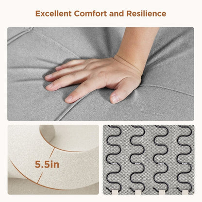 Canapé-lit convertible 3-en-1, canapé-lit escamotable, lit de salon pliable et transformable