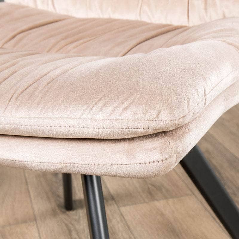 Lincoln Extendable Dining Table & 6 Taupe Aspen Chairs