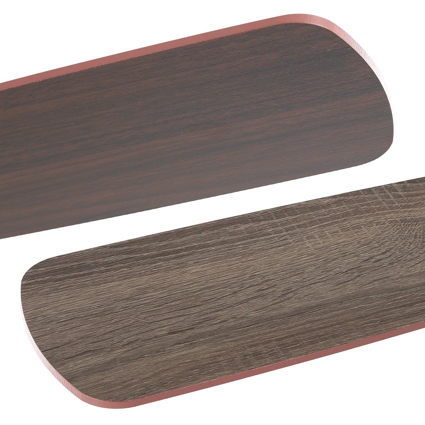 Ventilateur de plafond à LED intégré de 48 et 52 pouces avec éclairage et télécommande, moteur à courant continu réversible.