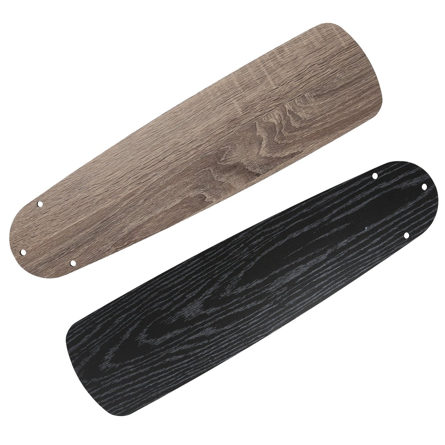 Ventilateur de plafond à LED intégré de 48 et 52 pouces avec éclairage et télécommande, moteur à courant continu réversible.