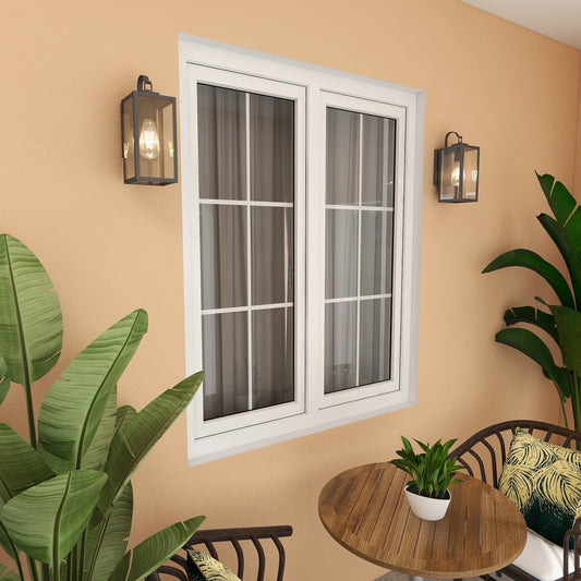 4PK- Lanterne murale extérieure à 1 lumière, noir mat - 5x6.7x13.78