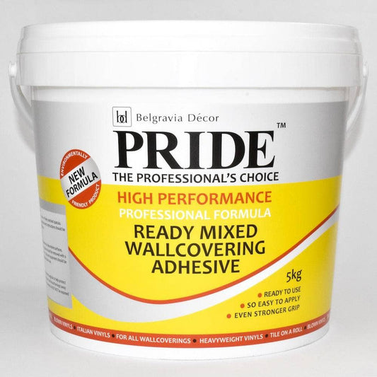 Pride Ready Mixed Wallpaper Adhesive Paste 5kg