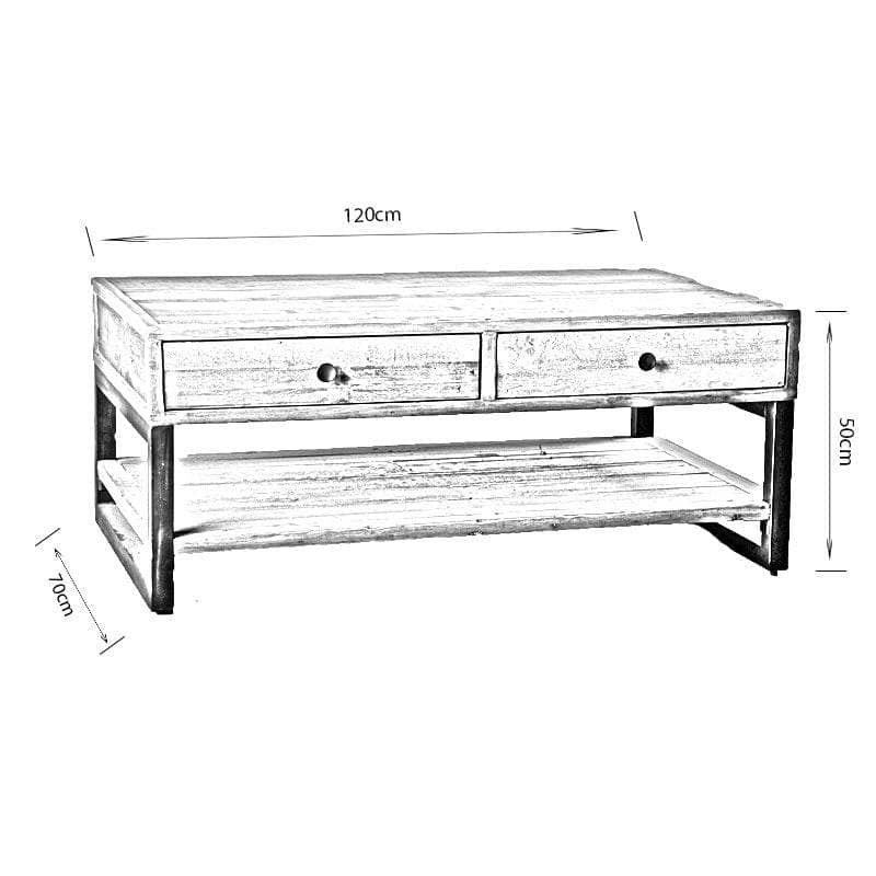 Lincoln Rustic Coffee Table