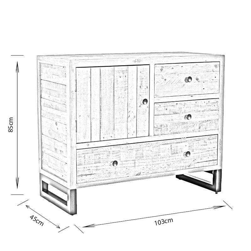Lincoln Narrow Sideboard