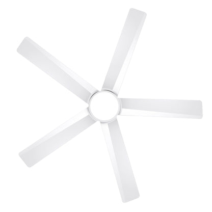 Ventilateur de plafond Breezary à 5 pales LED 65/52/42 avec kit d'éclairage et télécommande