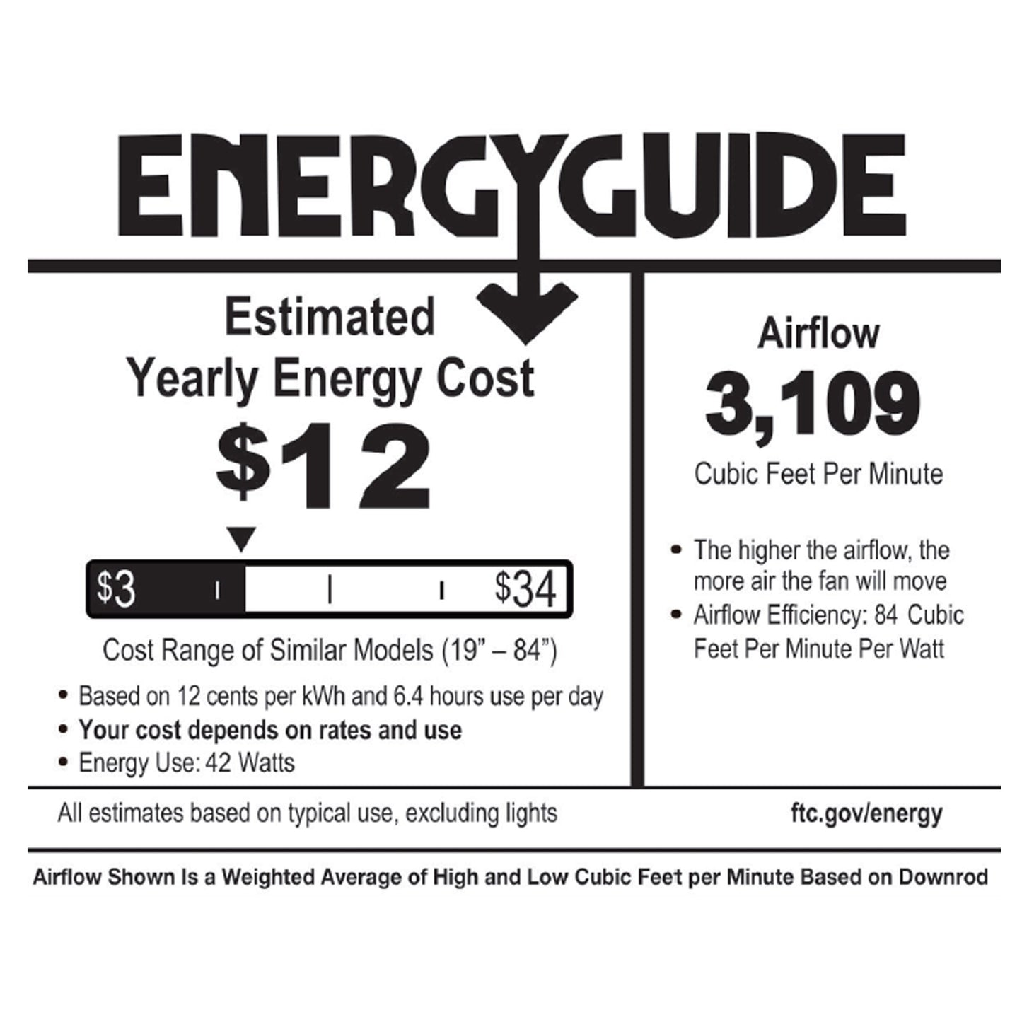 Ventilateur de plafond LED River of Goods Olivia, finition bronze huilé/cristal, 52 pouces - 52L x 52l x 18.25H - 52L x 52l x 18.25H