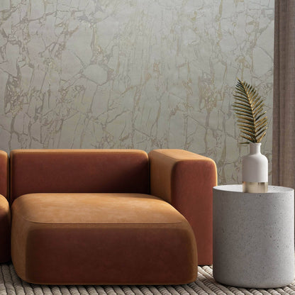 Rasch Enzo Marble Ivory Wallpaper - 538137