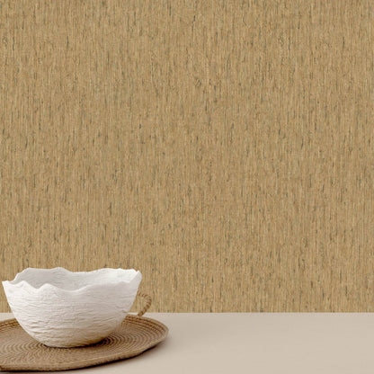 Rasch B55 Boho Textured Ochre Wallpaper - 571028
