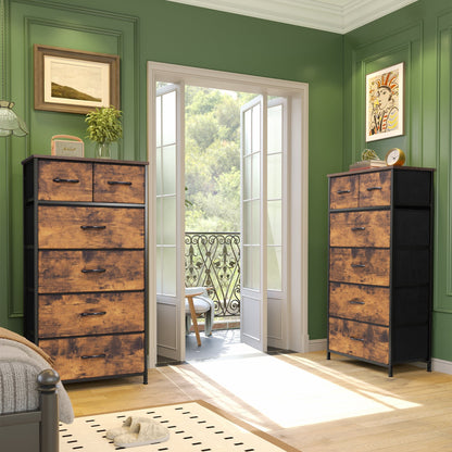 6-drawer Chest Vertical Dresser Storage Tower by Crestlive Products