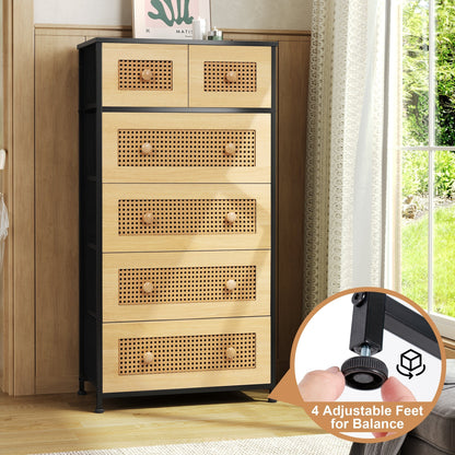 6-drawer Chest Vertical Dresser Storage Tower by Crestlive Products