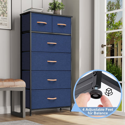 6-drawer Chest Vertical Dresser Storage Tower by Crestlive Products