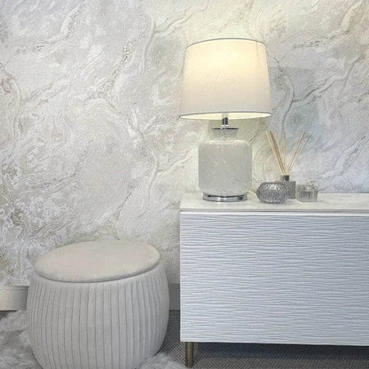 Rasch Palmetto Agate Pearl Wallpaper - 529470