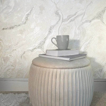 Rasch Palmetto Agate Pearl Wallpaper - 529470