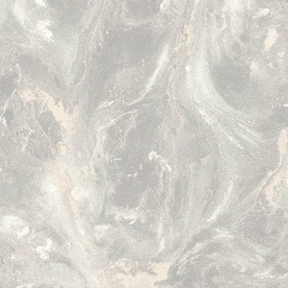 Rasch Palmetto Sienna Marble Grey Wallpaper - 534450