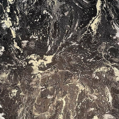 Rasch Palmetto Sienna Marble Black Wallpaper - 534481