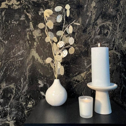 Rasch Palmetto Sienna Marble Black Wallpaper - 534481