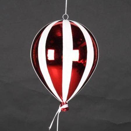 Shiny Red Balloon Christmas Bauble - 15cm