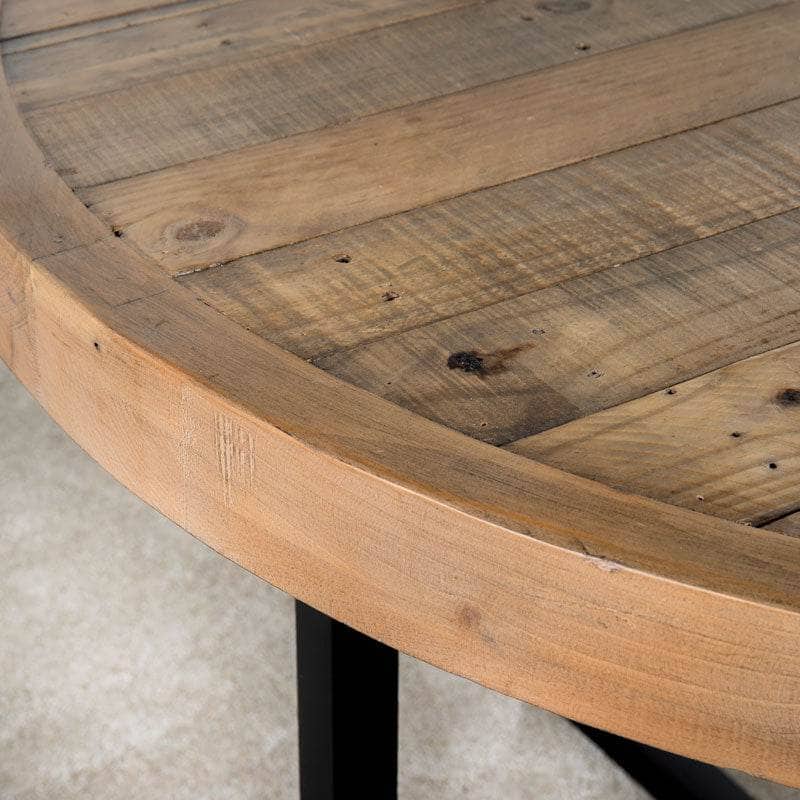 Lincoln Round Dining Table & 4 Taupe Montreal Dining Chairs