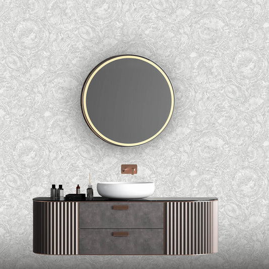 Rasch B04 Orvieto Marble Grey Wallpaper - 544374
