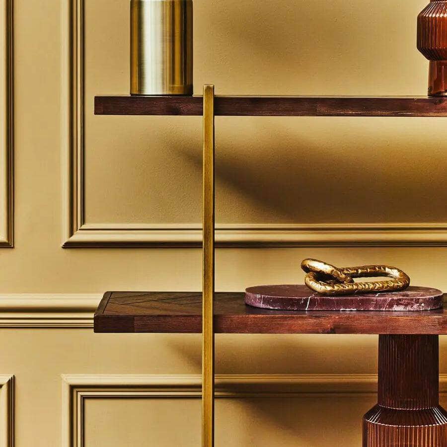 Prato Hammered Gold Chain Sculpture