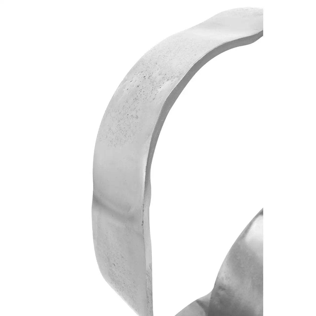Prato Rounded Knot Sculpture - Silver