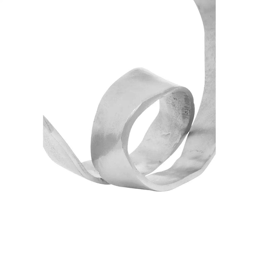 Prato Rounded Knot Sculpture - Silver