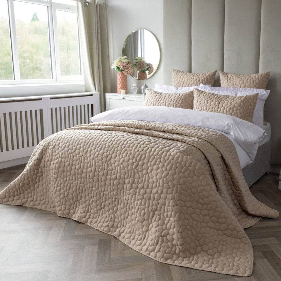 Porto Bedspread - Latte