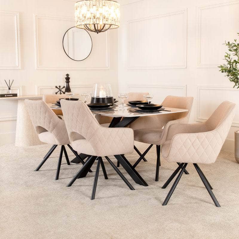 Paris Dining Table & 6 Chairs