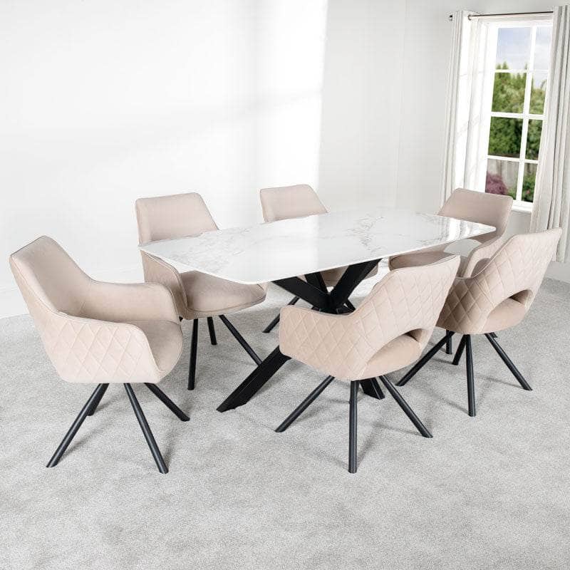 Paris Dining Table & 6 Chairs