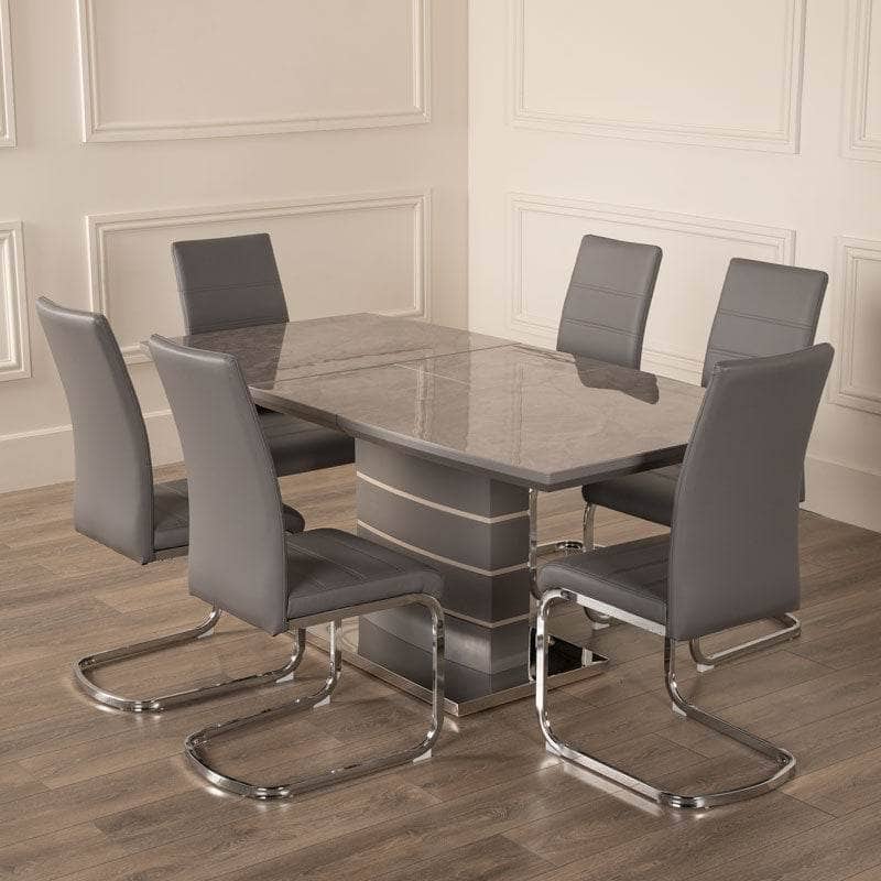 Milano Dining Table & 6 Chairs