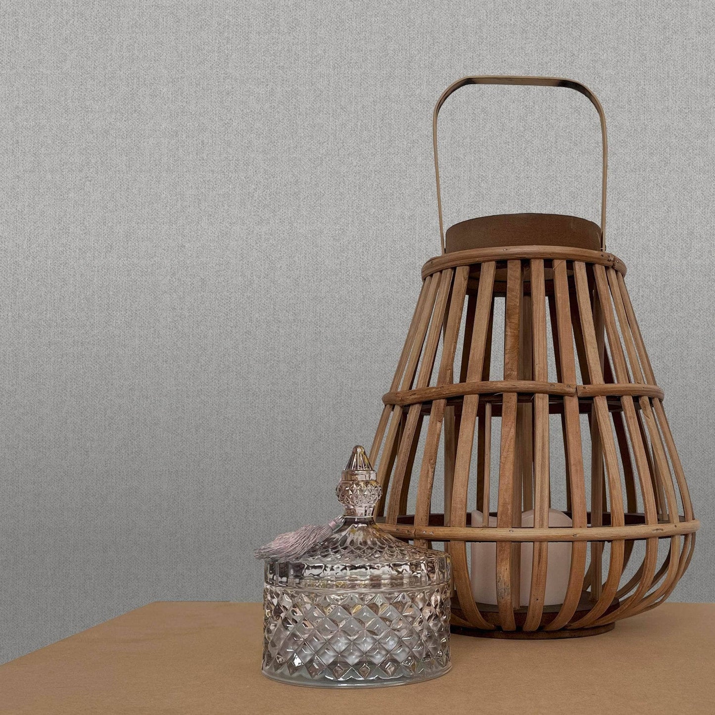 Rasch Fiji Grey Linen Wallpaper - 316100